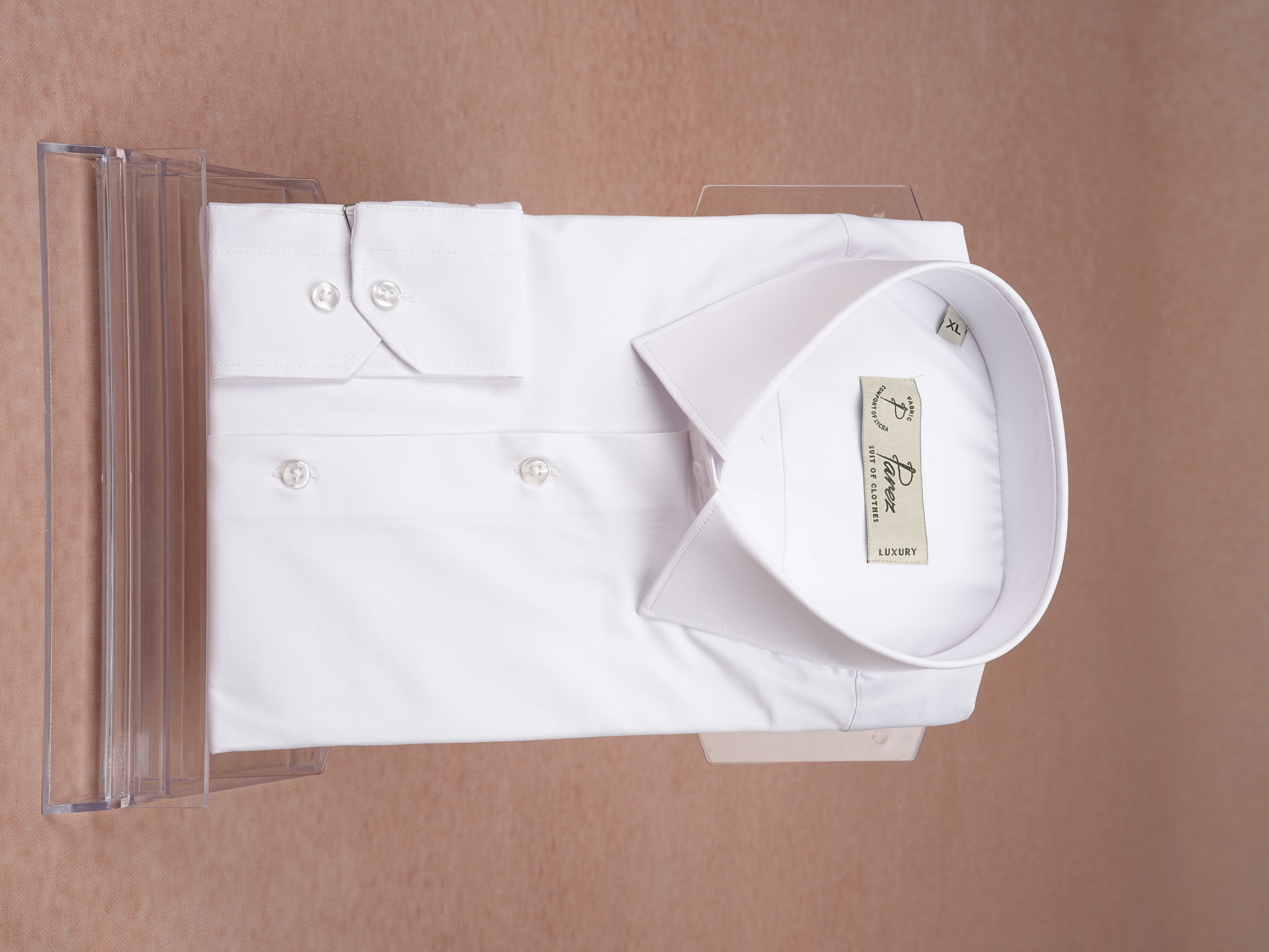 Premium Classic Collar Slim Fit Mens Shirt - White