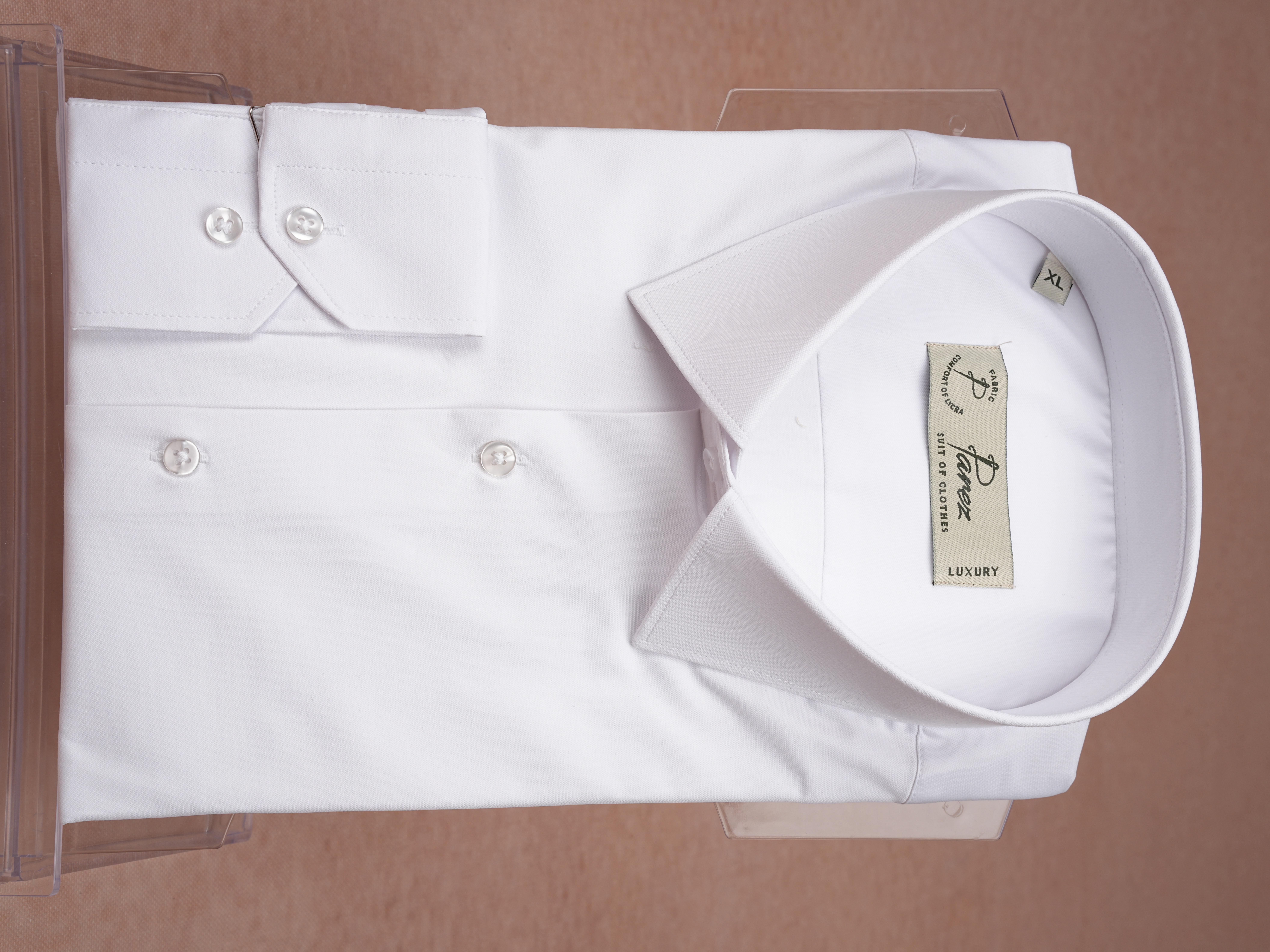 Premium Classic Collar Slim Fit Mens Shirt - White