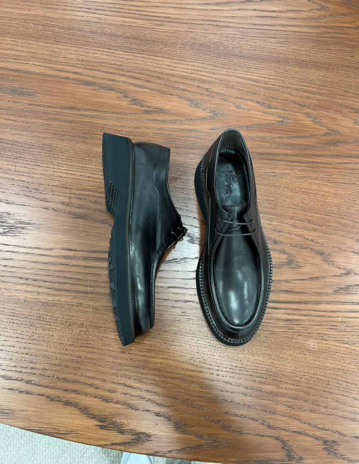 Erkek Premium Spiro Alkol Açma Deri 
Dana İç Astar 
Feta Eva Tabanlı Ayakkabı - Acı Kahve