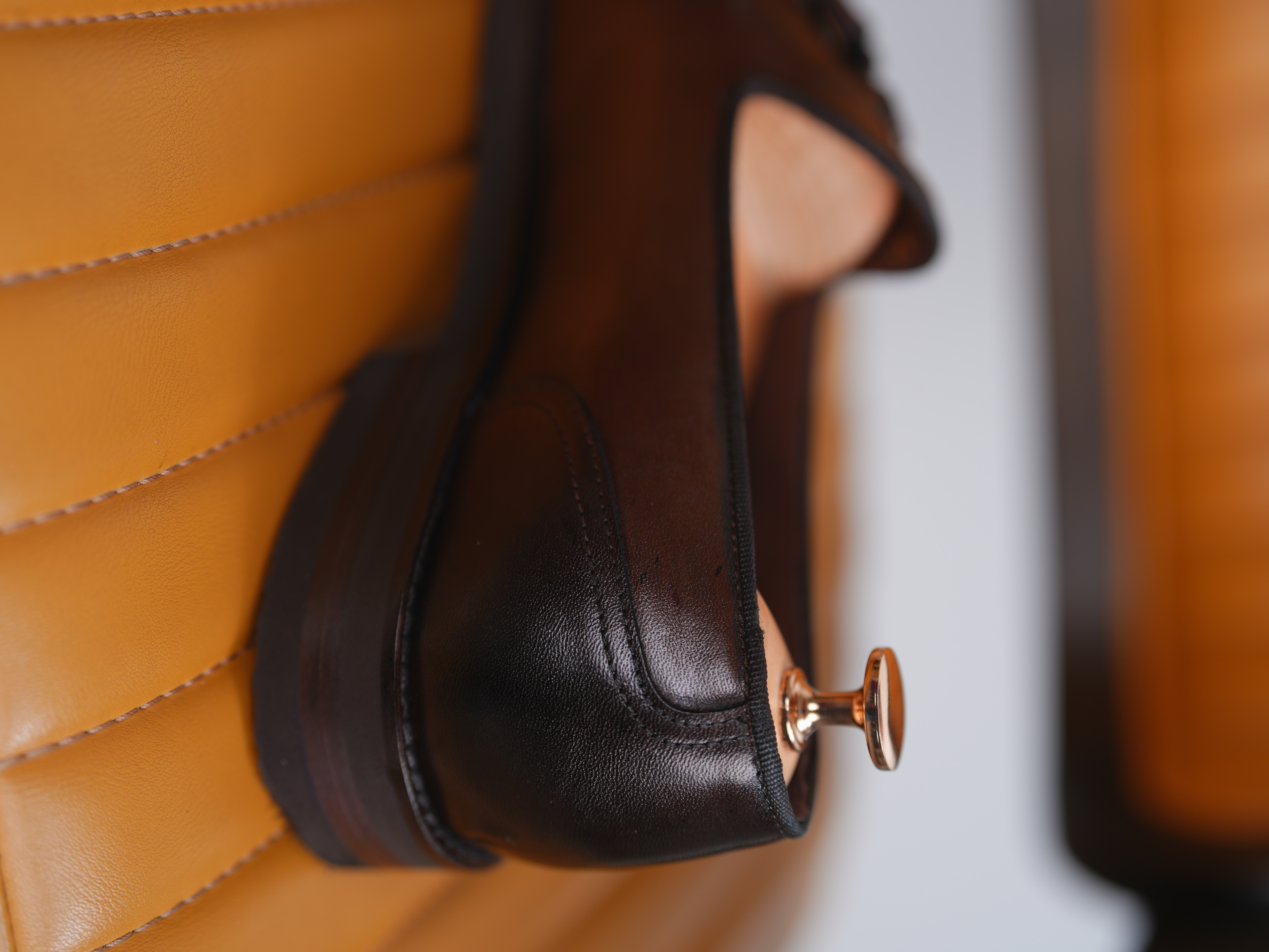 Erkek Premium Spiro Alkol Açma Deri Dana İç Astar Özel Hafif Eva Tabanlı Corcik Ayakkabı - Acı Kahve