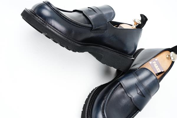 Erkek Premium Spiro Alkol Açma Deri Dana İç Astar 
Özel Hafif Eva Tabanlı Ayakkabı - Lacivert