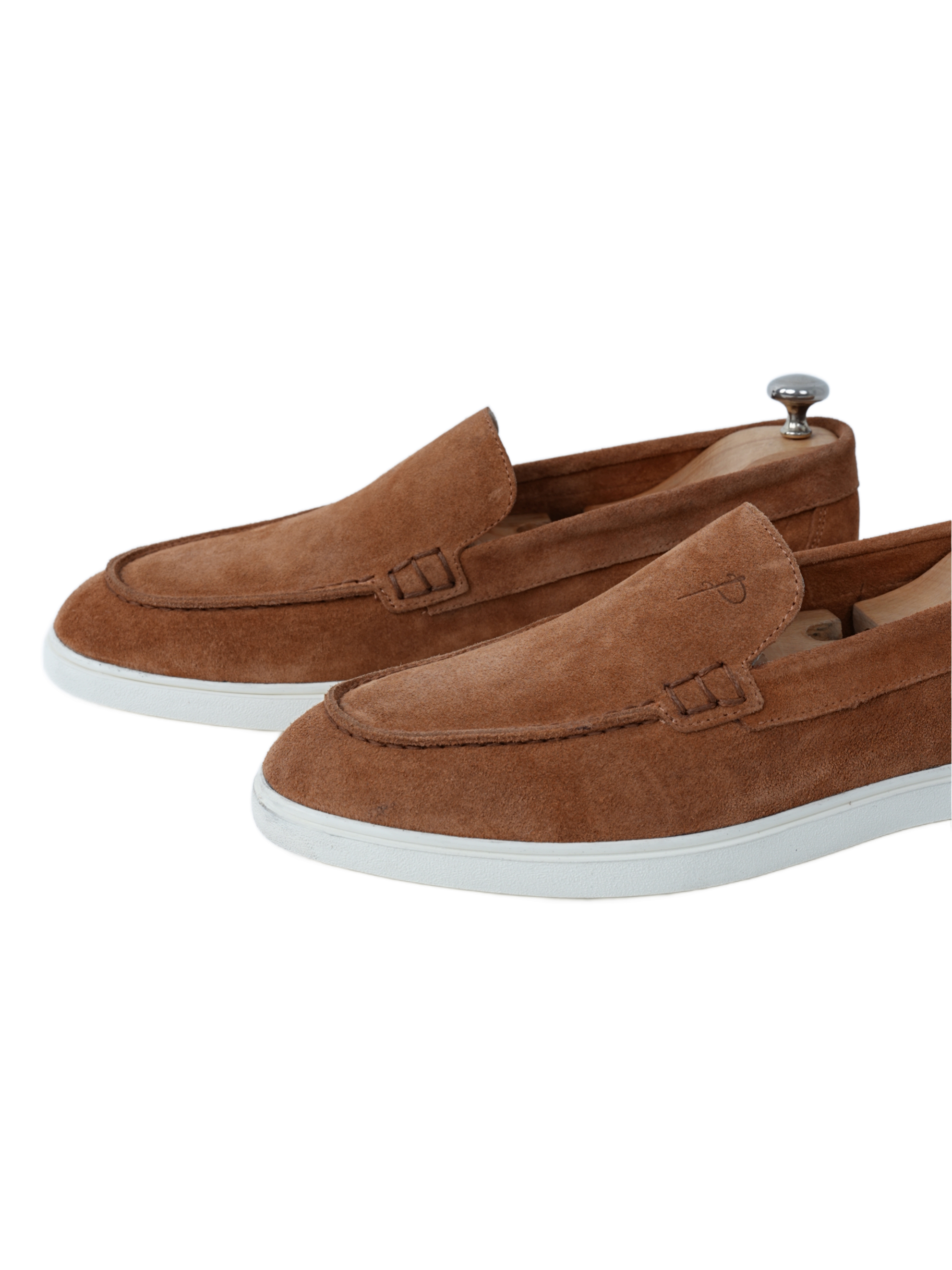 Erkek Premium Süet Hazır Eva Dana İç Astar Ayakkabı - Hardal