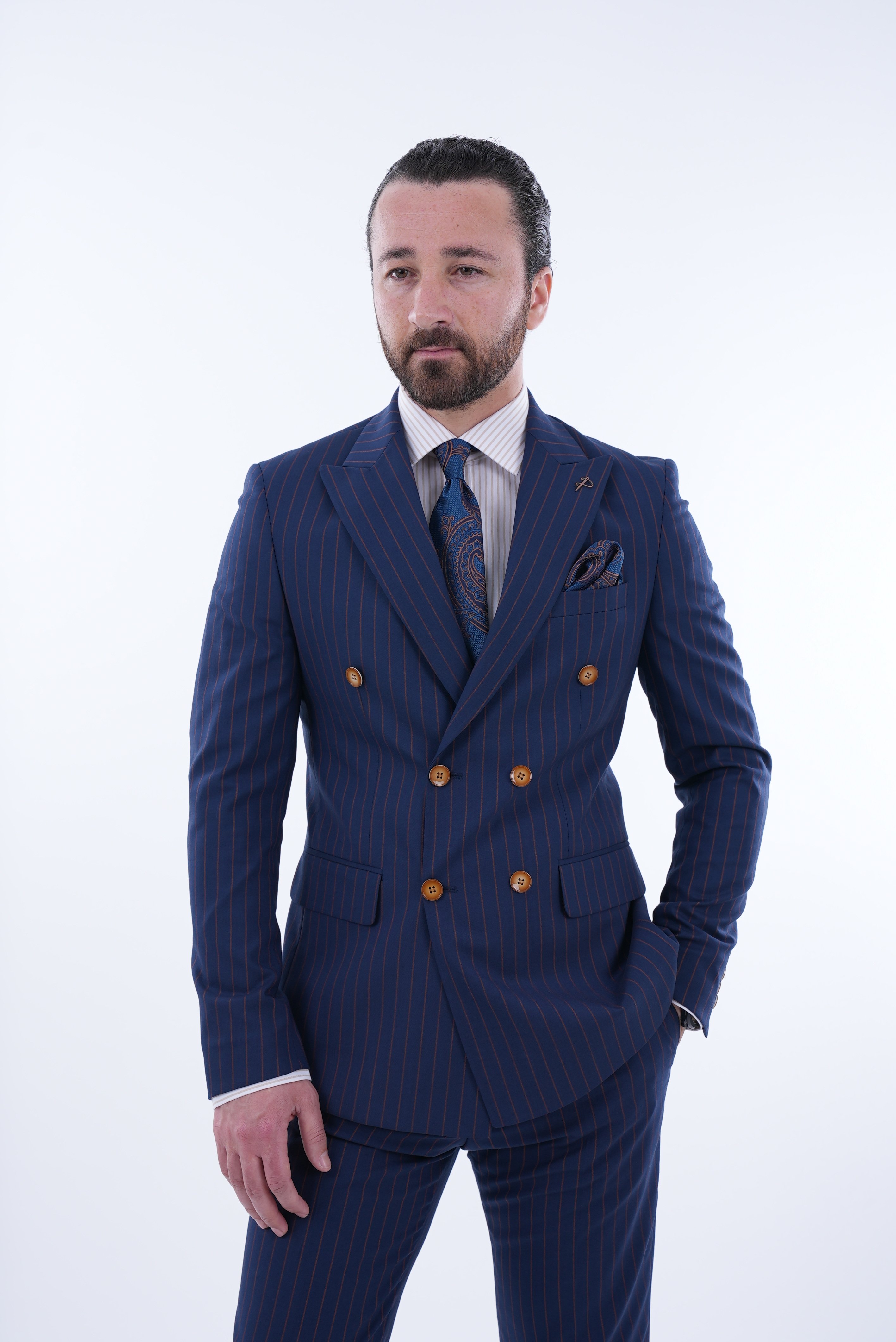 dark blue dress sparkly Wintage Men's Poly Blend Formal and Evening Blazer Coat Jacket : Navy Blue