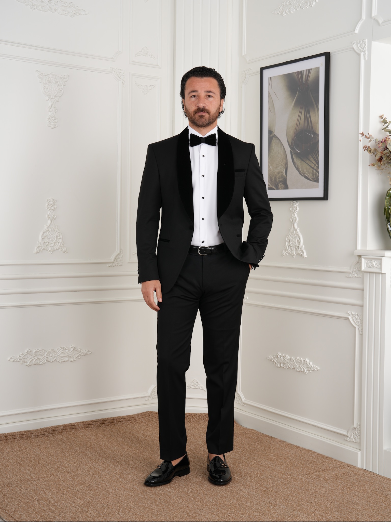 Abito Cerimonia YND Set Da Smoking Da Uomo, Pezzi