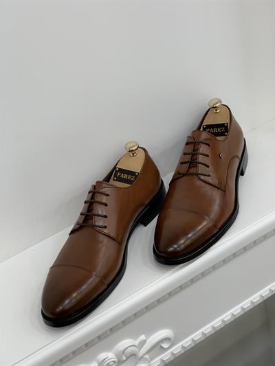 Bağcıklı Klasik Ayakkabı - Taba