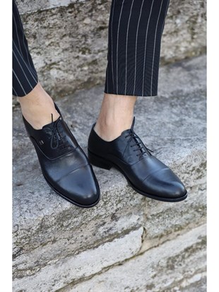 Klasik Deri Ayakkabı - Siyah