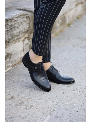 Klasik Deri Ayakkabı - Siyah