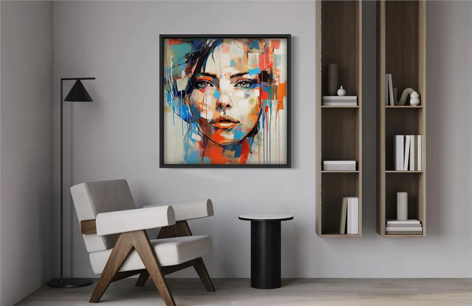 Ahşap Traverten Dokulu Tablo Roma 226
