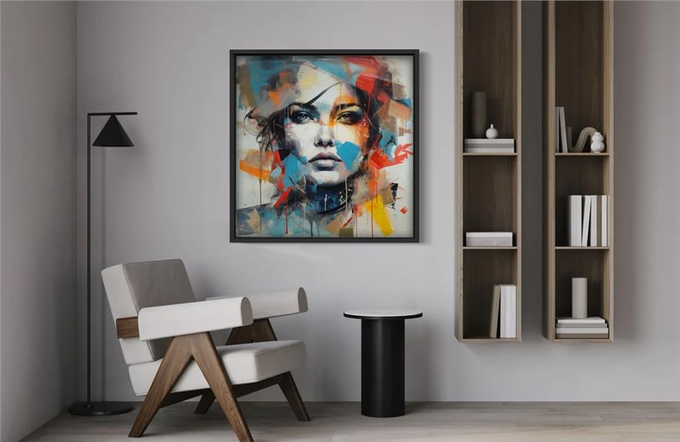 Ahşap Traverten Dokulu Tablo İstanbul 225