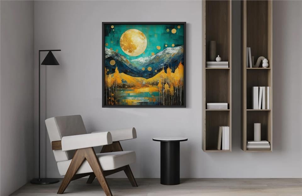 Ahşap Traverten Dokulu Tablo Nature 292