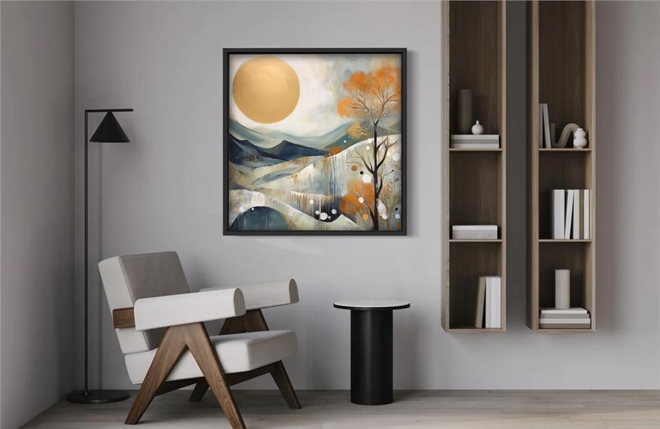 Ahşap Traverten Dokulu Tablo Nature 294
