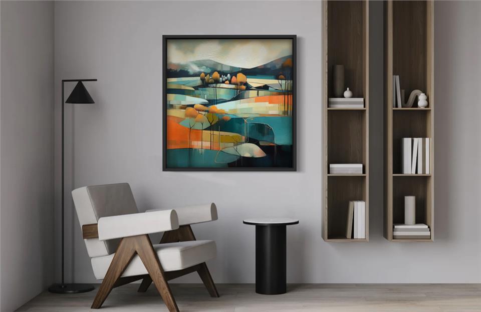 Ahşap Traverten Dokulu Tablo Nature 290