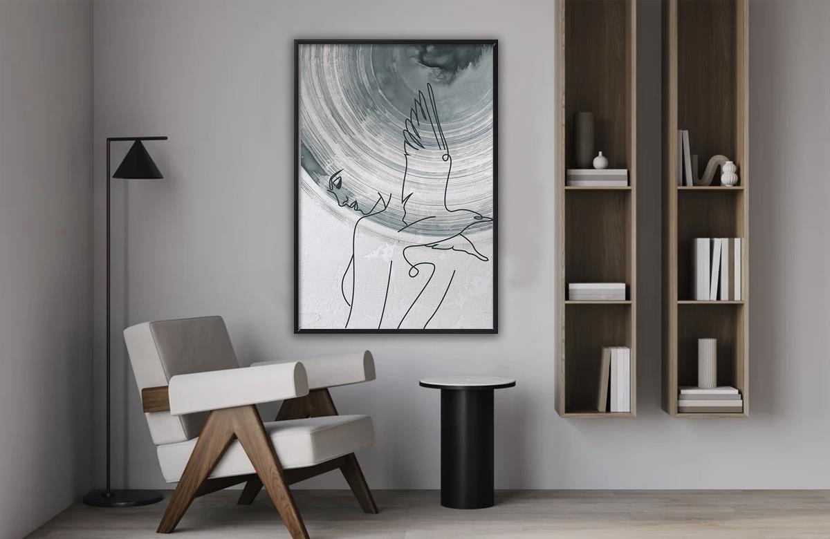 Traverten Dokulu Tablo Boşluk 462