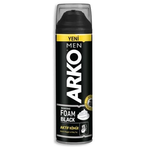 ARKOARKO MEN BLACK TIRAŞ KÖPÜĞÜ 200 ML