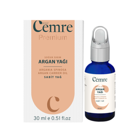 AWE CEMREAWE CEMRE PREMİUM ARGAN YAĞI 30 ML %100 SAF SOĞUK SIKIM