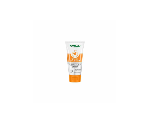 BebakBEBAK SPF50+ YÜKSEK KORUMALI NEMLENDİRİCİ ETKİLİ GÜNEŞ KREMİ 75 ML