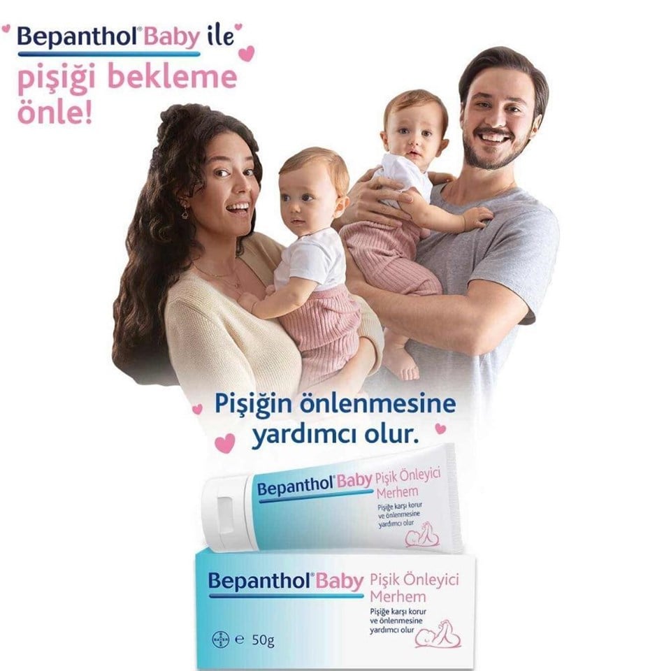 BEPANTHOL BABY PİŞİK ÖNLEYİCİ MERHEM 50 GR