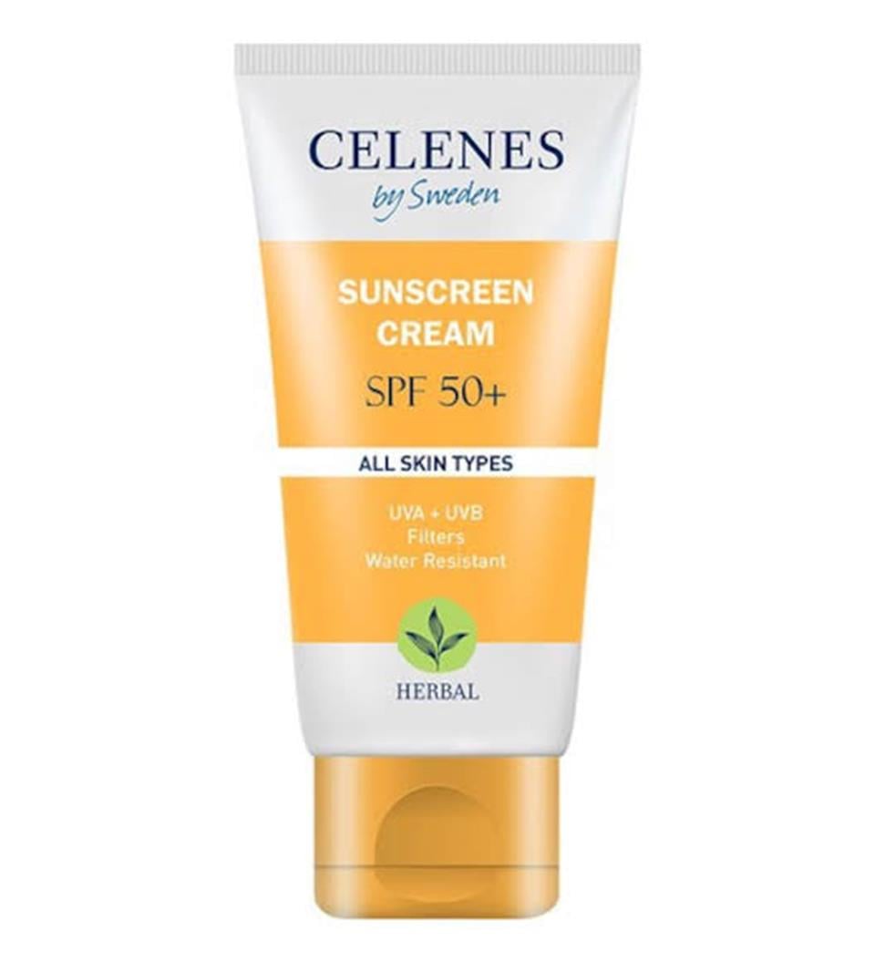 CELENES BY SWEEDEN GÜNEŞ KREMİ HERBAL SPF 50+ 50 ML