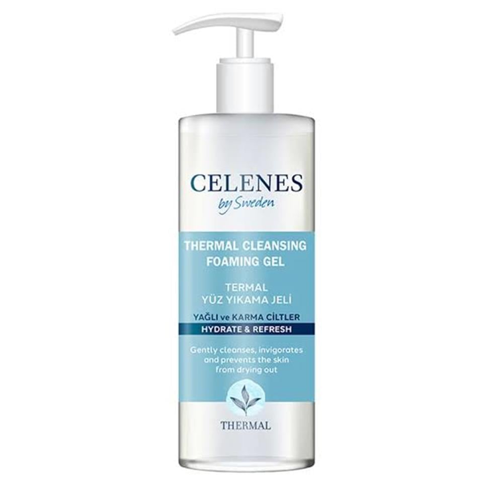 CELENES THERMAL YÜZ YIKAMA JELİ 250 ML ( YAĞLI VE KARMA CİLTLER)