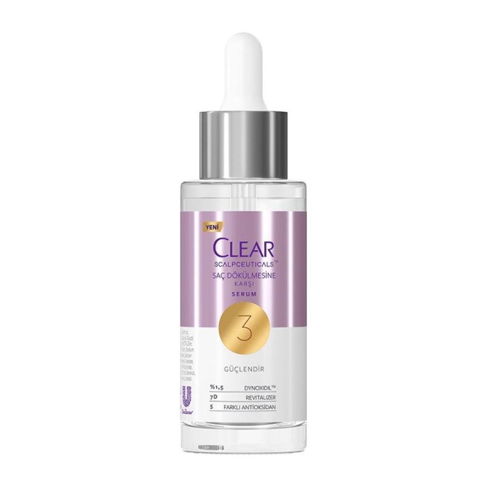 CLEAR SCALPCEUTİCALS SAÇ DÖKÜLMESİNE KARŞI BAKIM SERUMU 45 ML