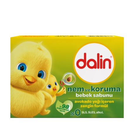 DALİNDALİN BEBEK SABUNU NEM VE KORUMA AVOKADO YAĞLI 100 GR