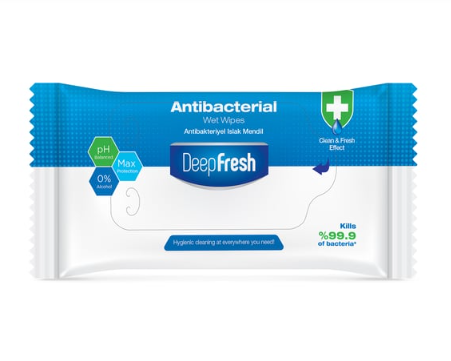 DEEP FRESHDEEP FRESH ANTİBAKTERİYEL ISLAK CEP MENDİLİ 15 YAPRAK