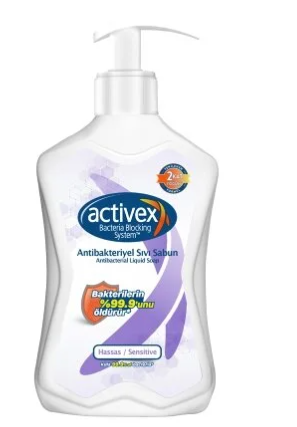 DefaultACTİVEX SIVI SABUN 500 ML HASSAS