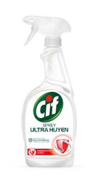 DefaultCİF SPREY ULTRA HİJYEN ÇAMAŞIR SUYU KATKILI 750 ML