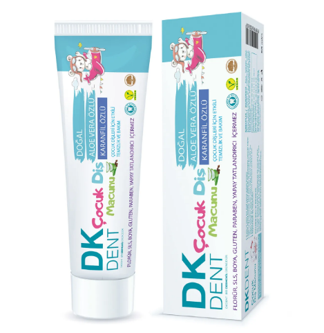 DefaultDERMOKİL DKDENT KARANFİL ÖZLÜ ÇOCUK DİŞ MACUNU 50 ML