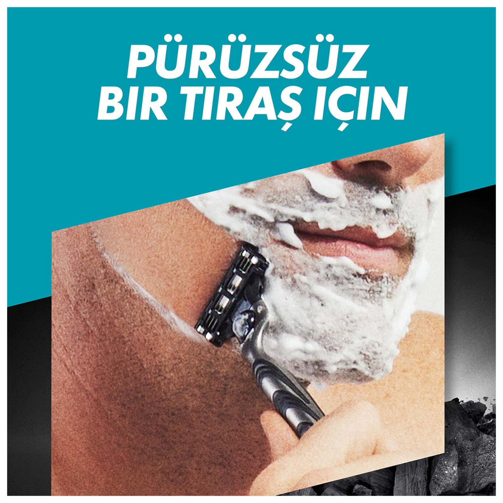 DefaultGİLETTE MACH 3 CHARCOAL 4 YEDEK BIÇAK