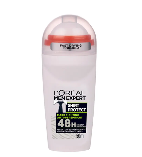 DeodorantLOREAL PARİSLOREAL PARİS MEN EXPERT SHİRT PROTECT LEKE KARŞITI ROLL-ON 50 ML