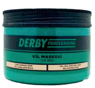DERBYDERBY PROFESSİONAL YAĞ DENGELEYİCİ CANLANDIRICI KİL MASKESİ 300 ML