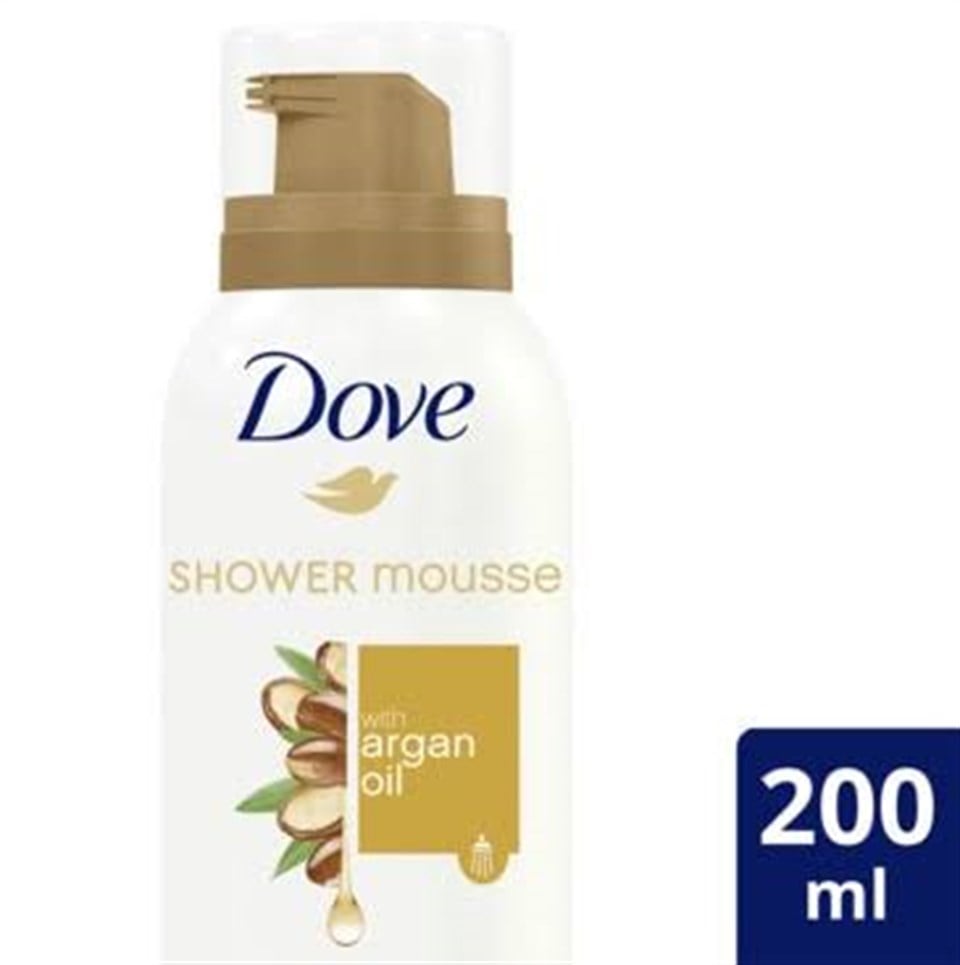 DOVE ARGAN YAĞI KREMSİ FORMÜL KÖPÜK DUŞ JELİ 200ML