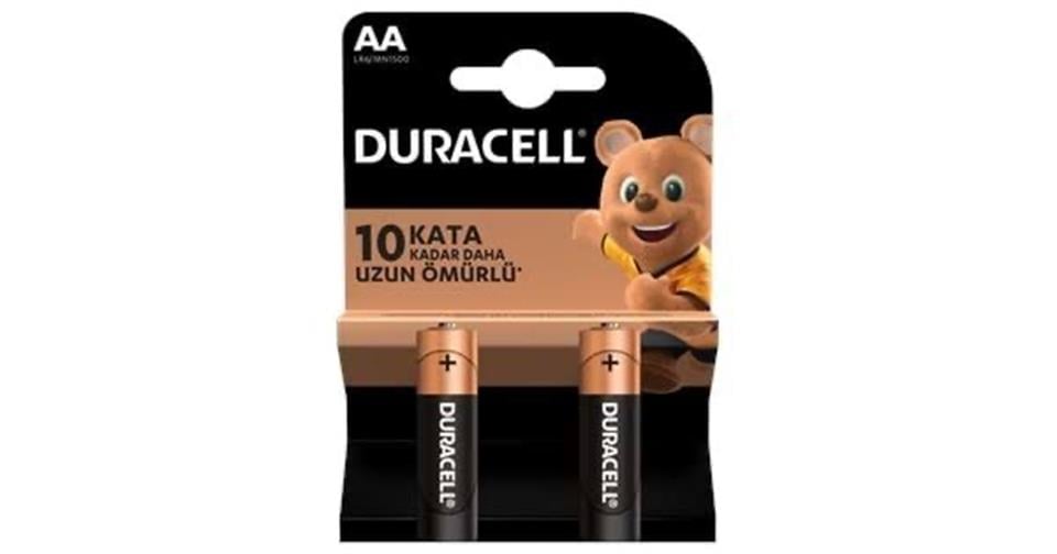 DURACELL PIL KALEM İNCE AAA 2 LI