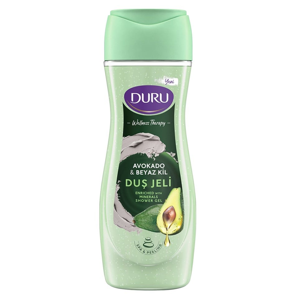 DURU AVOKADO&BEYAZ KİL DUŞ JELİ 450ML