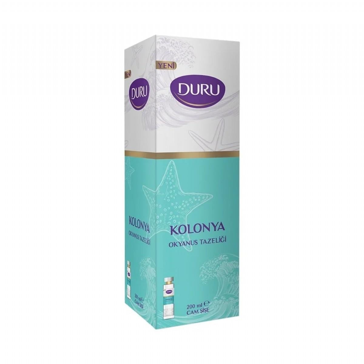 DURUDURU OKYANUS FERAHLIĞI KOLONYA CAM ŞİŞE 200 ML