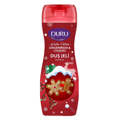 DURUDURU WİNTER EDİTİON DUŞ JELİ ZENCEFİL VE KURABİYE 450 ML