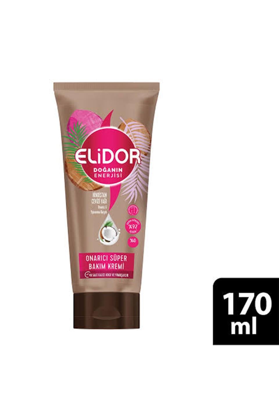 ELİDOR HİNDİSTAN CEVİZİ YAĞI SÜPER BAKIM KREMİ 170 ML
