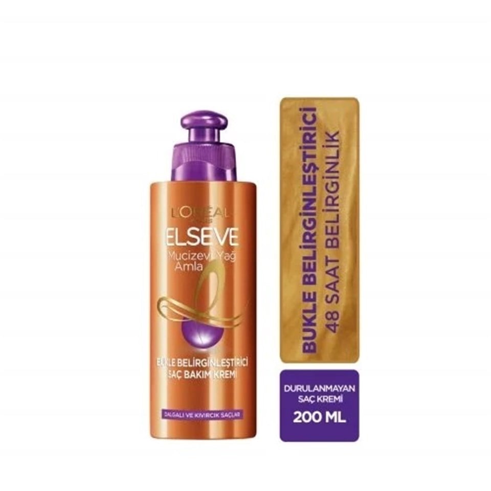 ELSEVE BUKLE BELİRGİNLEŞTİRİCİ SAÇ BAKIM KREMİ 200 ML