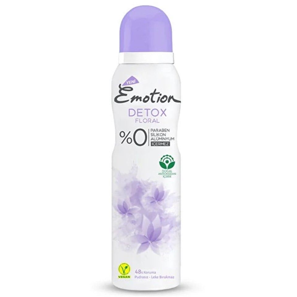 EMOTION DEODORANT DETOX FLORAL 150 ML