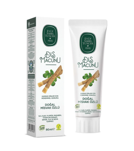 EYÜP SABRİ TÜNCEREYÜP SABRİ TUNCER DOĞAL MİSVAK ÖZLÜ DİŞ MACUNU 90 ML