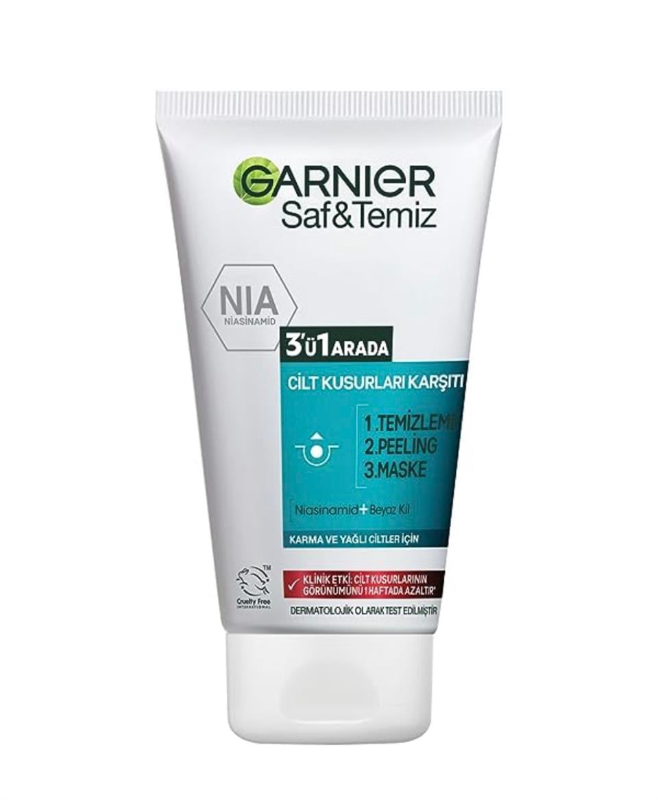GARNİER SAF & TEMİZ 3'Ü 1 ARADA 150 ML