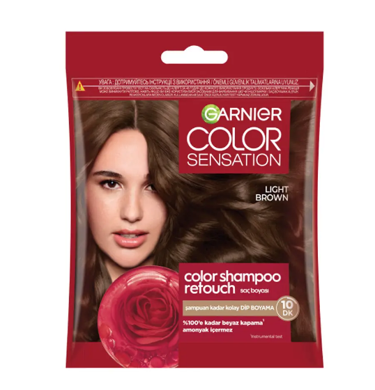 GARNİERGARNİER COLOR SENSATİON ŞAMPUAN BOYA 5.0 LİGHT BROWN