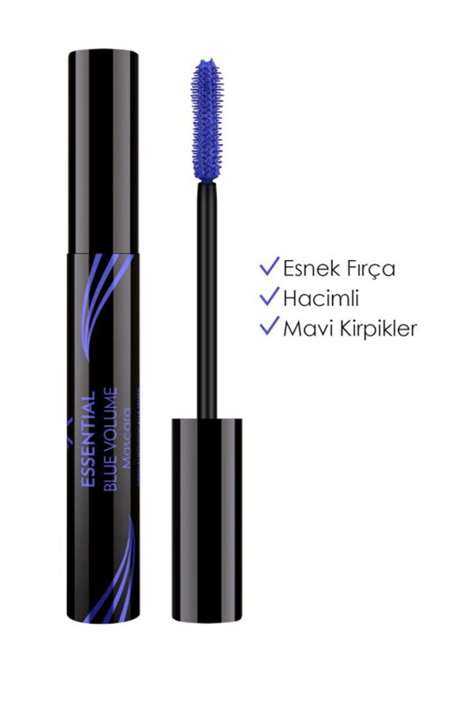GOLDEN ROSE  ESENTIAL BLUE VOLUME MASCARA