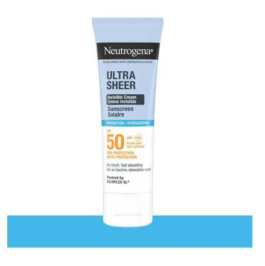 Güneş ÜrünleriNEUTROGENANEUTROGENA ULTRA SHEER NEMLENDİRİCİ SPF50 GÜNEŞ KORUYUCU KREM 50 ML