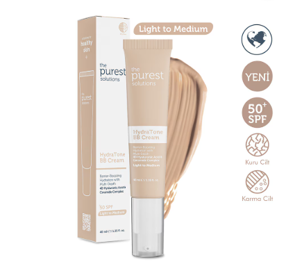 Güneş ÜrünleriTHE PURESTTHE PUREST SOLUTİONS HYDRA BB KREM LİGHT 40 ML