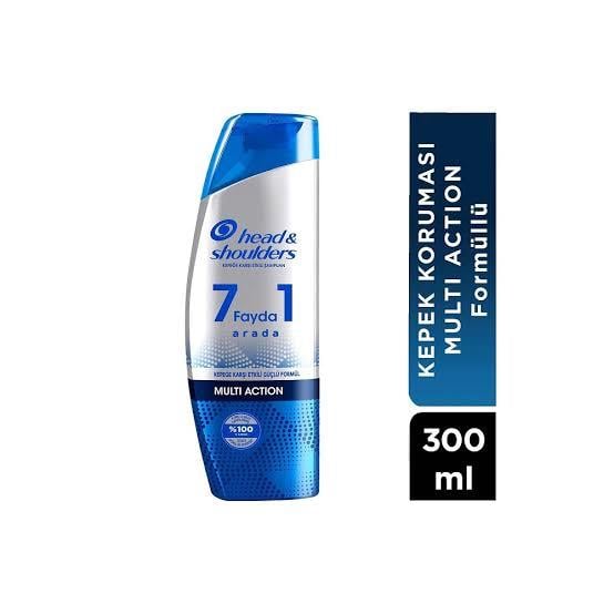 HEAD & SHOLDERSHEAD & SHOLDERS 7 FAYDA 1 ARADA MULTİ ACTİON ŞAMPUAN 300 ML