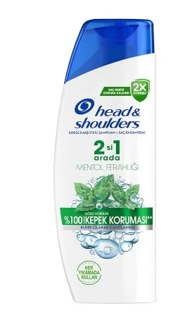 HEAD & SHOLDERSH&S ŞAMPUAN MENTOL FERAHLIĞI 2IN1 330 ML