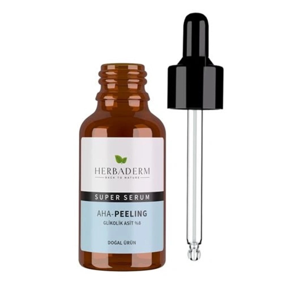 HERBADERM AHA-PEELİNG SUPERSERUM YÜZ SERUMU 30ML