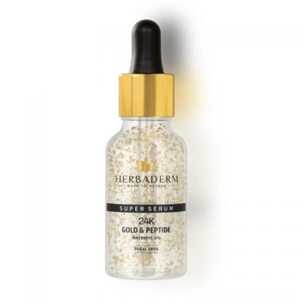 HERBADERM SUPERSERUM 24K GOLD KAZ.AY MİMİK KIRIŞIK 